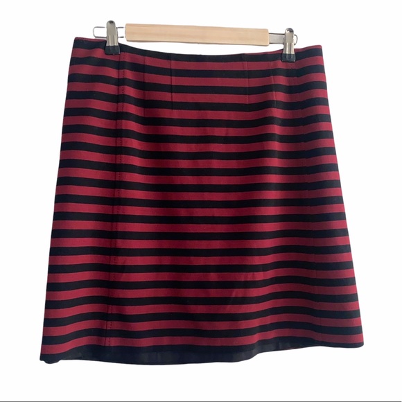 Banana Republic Striped Pencil Skirt, like new sz 8 - Picture 2 of 16